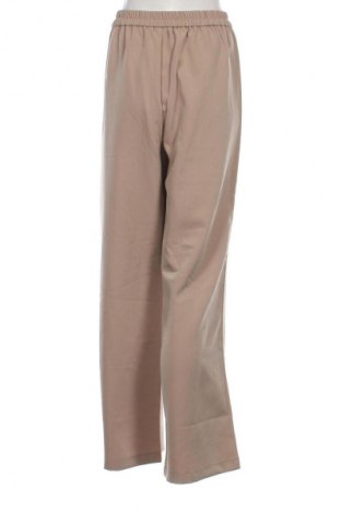 Pantaloni de femei Pieces, Mărime XL, Culoare Bej, Preț 163,16 Lei