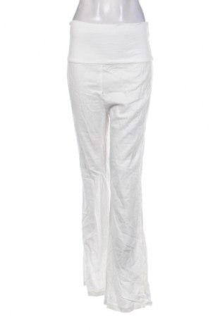 Damskie spodnie Pull&Bear, Rozmiar M, Kolor ecru, Cena 66,39 zł