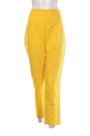 Pantaloni de femei Reserved, Mărime L, Culoare Galben, Preț 63,99 Lei