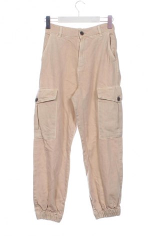 Damskie spodnie Reserved, Rozmiar XS, Kolor Beżowy, Cena 66,67 zł