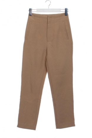 Γυναικείο παντελόνι Stradivarius, Μέγεθος XS, Χρώμα  Μπέζ, Τιμή 14,83 €