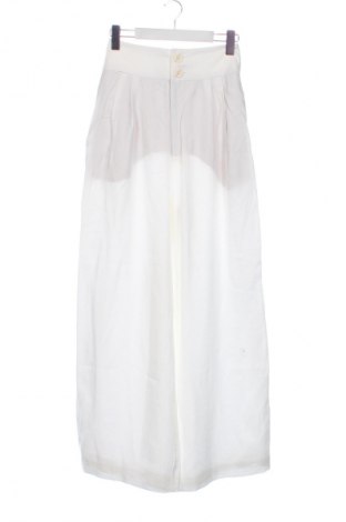 Damskie spodnie Stradivarius, Rozmiar XS, Kolor ecru, Cena 124,92 zł