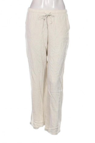 Дамски панталон Stradivarius, Размер L, Цвят Бежов, Цена 29,33 лв.