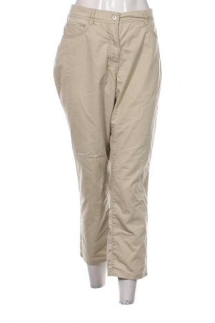 Damskie spodnie Thea Plus, Rozmiar XL, Kolor Beżowy, Cena 67,41 zł