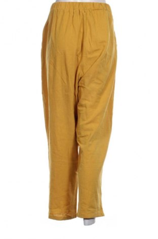Дамски панталон Unbranded, Размер XL, Цвят Жълт, Цена 29,00 лв.