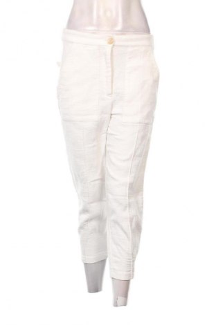 Damenhose Zara, Größe S, Farbe Weiß, Preis 16,99 €