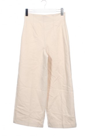 Γυναικείο παντελόνι Zara, Μέγεθος XS, Χρώμα  Μπέζ, Τιμή 12,99 €
