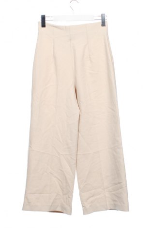 Γυναικείο παντελόνι Zara, Μέγεθος XS, Χρώμα  Μπέζ, Τιμή 12,99 €