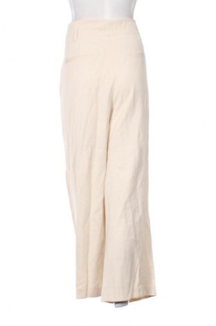 Pantaloni de femei Zara, Mărime XL, Culoare Bej, Preț 192,50 Lei