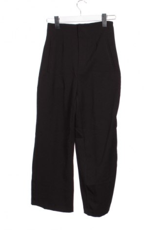Дамски панталон Zara, Размер XS, Цвят Черен, Цена 21,99 лв.