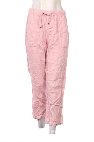 Damskie spodnie Zara, Rozmiar L, Kolor Różowy, Cena 73,99 zł