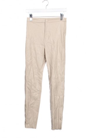 Дамски панталон Zara, Размер S, Цвят Бежов, Цена 16,99 лв.