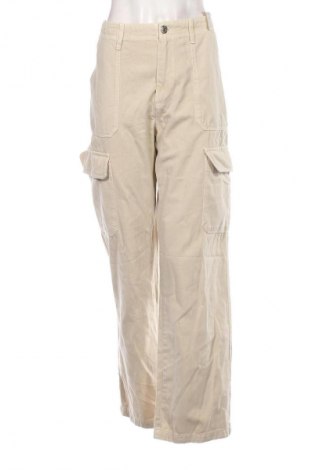 Dámské kalhoty  Zara, Velikost L, Barva Béžová, Cena  319,00 Kč