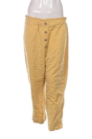 Γυναικείο παντελόνι Zara, Μέγεθος XL, Χρώμα Κίτρινο, Τιμή 13,80 €
