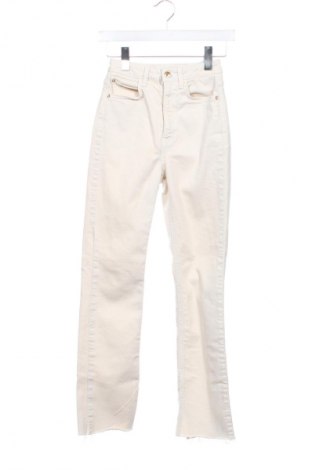 Γυναικείο παντελόνι Zara, Μέγεθος XXS, Χρώμα  Μπέζ, Τιμή 13,80 €