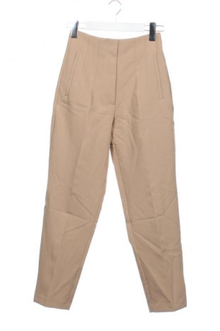 Pantaloni de femei Zara, Mărime XS, Culoare Bej, Preț 78,99 Lei
