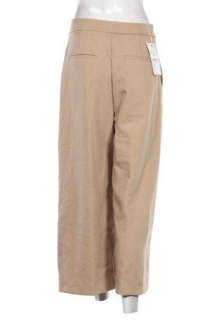 Pantaloni de femei Zara, Mărime M, Culoare Bej, Preț 163,16 Lei