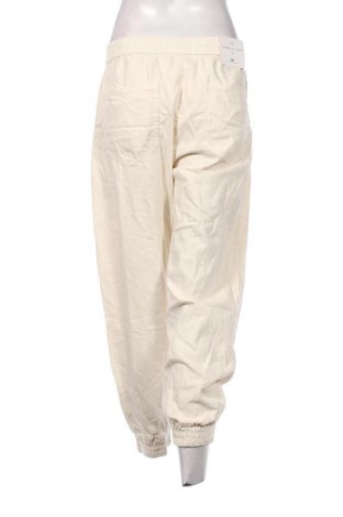 Damskie spodnie Zara, Rozmiar XL, Kolor ecru, Cena 131,99 zł