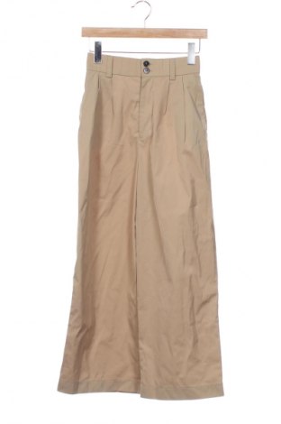 Pantaloni de femei Zara, Mărime XS, Culoare Bej, Preț 71,00 Lei