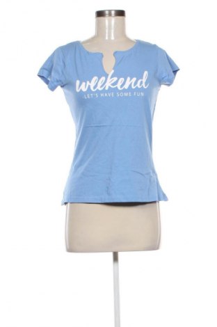 Damska koszulka na ramiączkach Beloved, Rozmiar M, Kolor Niebieski, Cena 39,31 zł