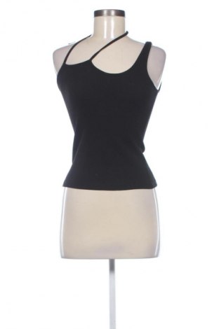 Γυναικείο αμάνικο μπλουζάκι H&M, Μέγεθος XS, Χρώμα Μαύρο, Τιμή 8,69 €