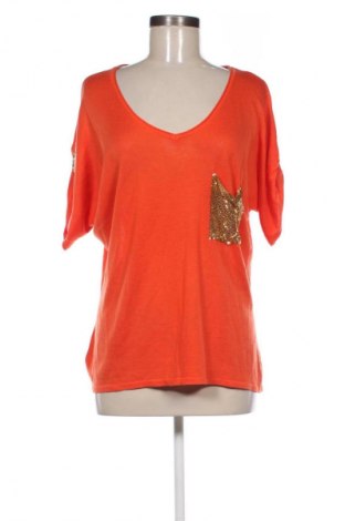 Damski sweter Allyson, Rozmiar M, Kolor Pomarańczowy, Cena 67,41 zł