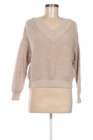 Дамски пуловер Amisu, Размер M, Цвят Бежов, Цена 29,00 лв.