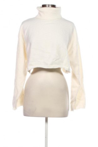 Damenpullover Bershka, Größe S, Farbe Weiß, Preis € 13,99