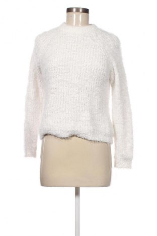 Pulover de femei Bershka, Mărime S, Culoare Alb, Preț 63,99 Lei