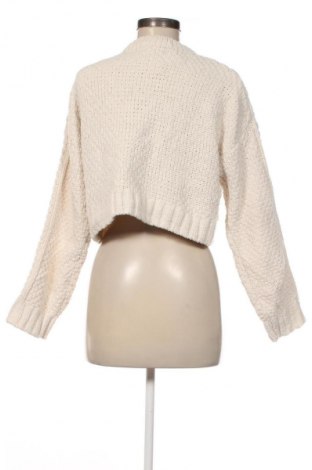 Дамски пуловер Bershka, Размер S, Цвят Екрю, Цена 18,99 лв.