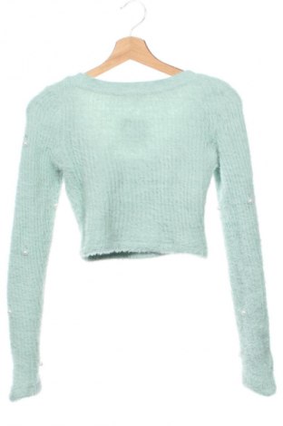Γυναικείο πουλόβερ Bershka, Μέγεθος XS, Χρώμα Πράσινο, Τιμή 11,99 €