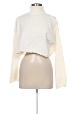 Γυναικείο πουλόβερ Bershka, Μέγεθος M, Χρώμα Εκρού, Τιμή 17,90 €