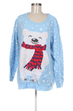 Γυναικείο πουλόβερ Bpc Bonprix Collection, Μέγεθος XXL, Χρώμα Πολύχρωμο, Τιμή 15,99 €