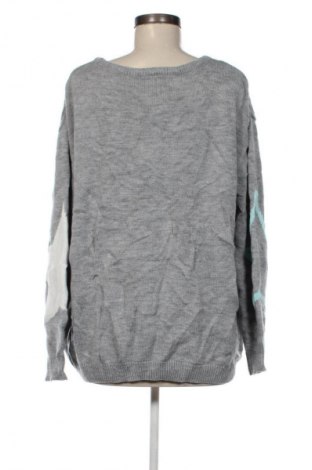 Γυναικείο πουλόβερ Bpc Bonprix Collection, Μέγεθος XXL, Χρώμα Γκρί, Τιμή 14,99 €