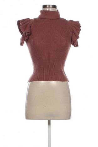 Damski sweter C'EST MONIQUE, Rozmiar M, Kolor Brązowy, Cena 65,99 zł