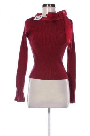 Pulover de femei Chicwish, Mărime XXS, Culoare Roșu, Preț 107,89 Lei