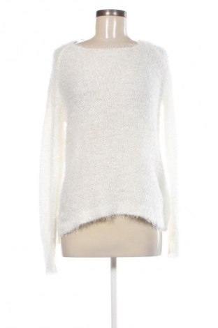 Γυναικείο πουλόβερ Colours, Μέγεθος M, Χρώμα Λευκό, Τιμή 7,99 €