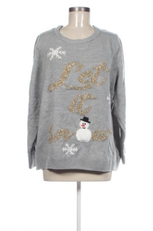 Γυναικείο πουλόβερ Esmara, Μέγεθος XL, Χρώμα Γκρί, Τιμή 7,99 €