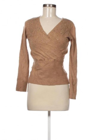 Damski sweter Evis, Rozmiar L, Kolor Brązowy, Cena 45,99 zł