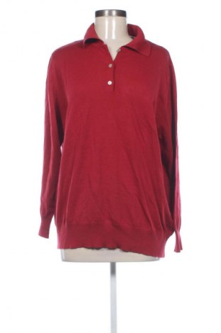 Γυναικείο πουλόβερ FMF, Μέγεθος XXL, Χρώμα Κόκκινο, Τιμή 19,44 €