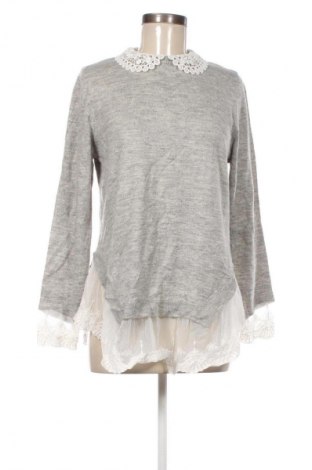 Дамски пуловер H&M Divided, Размер S, Цвят Сив, Цена 10,99 лв.