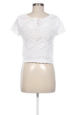 Γυναικείο πουλόβερ H&M Divided, Μέγεθος S, Χρώμα Λευκό, Τιμή 10,16 €