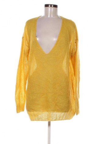 Дамски пуловер Iben, Размер S, Цвят Жълт, Цена 103,10 лв.