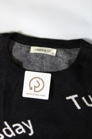 Γυναικείο πουλόβερ Lamer & Co, Μέγεθος XL, Χρώμα Μαύρο, Τιμή 13,99 €