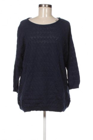 Γυναικείο πουλόβερ Laura Torelli, Μέγεθος L, Χρώμα Μπλέ, Τιμή 14,99 €