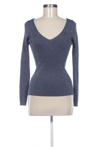 Дамски пуловер Mango, Размер L, Цвят Син, Цена 27,00 лв.