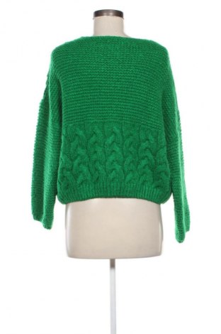 Дамски пуловер Mango, Размер M, Цвят Зелен, Цена 27,00 лв.