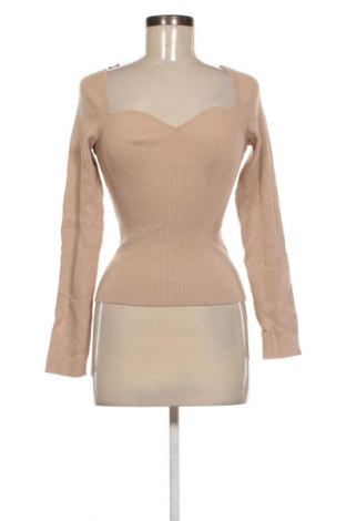 Damenpullover NA-KD, Größe XS, Farbe Beige, Preis 12,99 €
