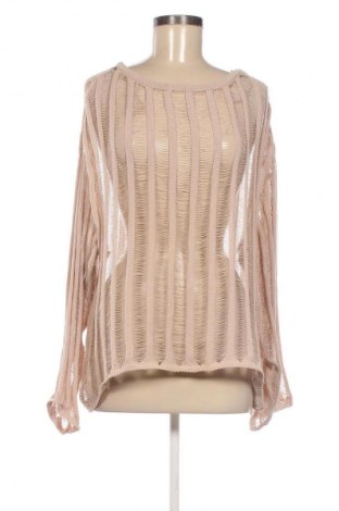 Pulover de femei Pull&Bear, Mărime M, Culoare Bej, Preț 76,32 Lei