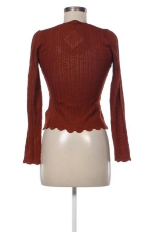 Damski sweter RIHOAS, Rozmiar S, Kolor Brązowy, Cena 105,75 zł